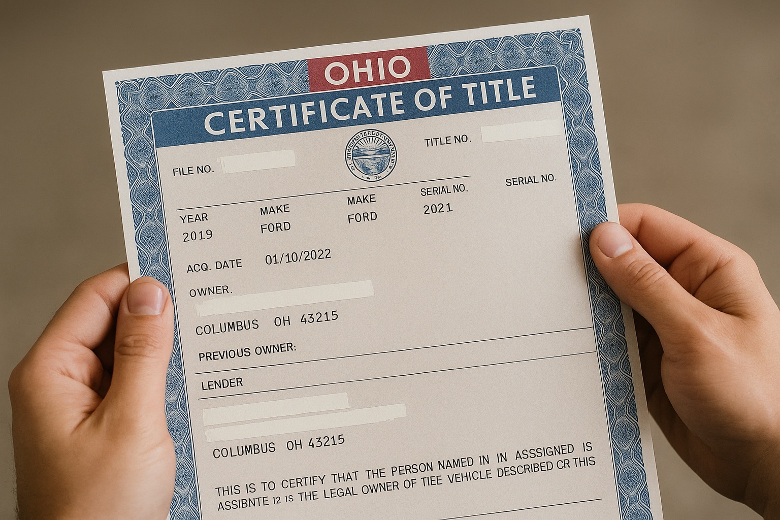 Ohio Out-of-State Title Transfers: Dealer Playbook (Fast, Compliant & EZ)
